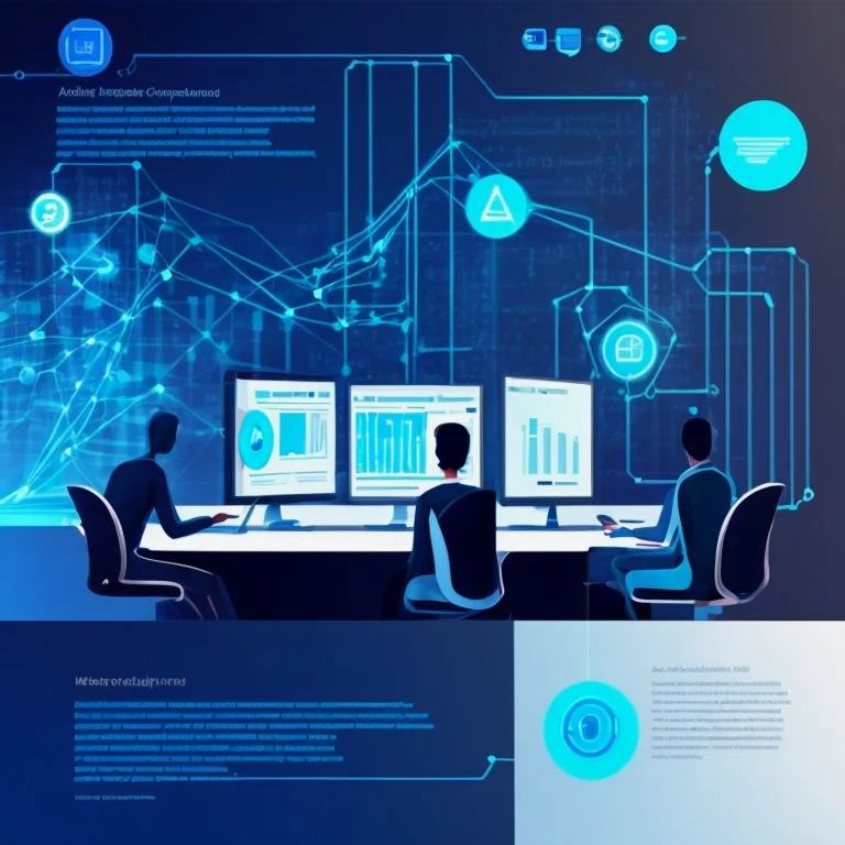 Diagram of AI software business model